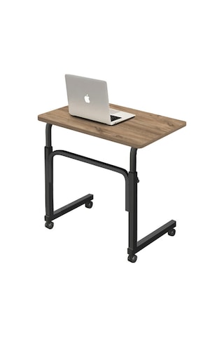 Yükseklik Ayarlı Laptop Sehpası Ve Çalışma Masası - Ceviz A3 Ceviz