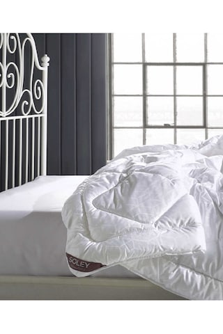 Soley İmpera Luxe Jakar Kumaş Yorgan Çift Kişilik Beyaz