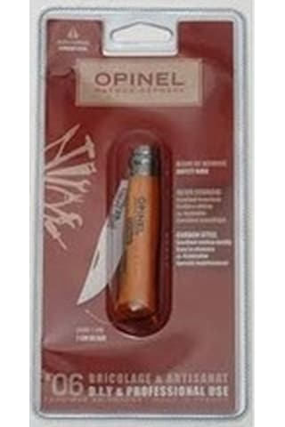 Opinel İnox Kayın Saplı 6 No Kamp Çakı Ambalaj (000404) Kahverengi