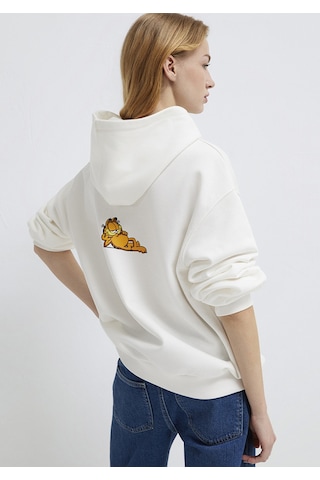Mavi - Garfield Baskılı Ekru Sweatshirt 1s10530-80194 Ekru