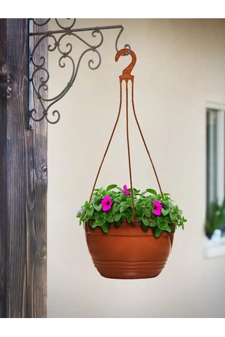 Ho'me Dış Mekan Askılı Saksı Seti 4 Adet 4 Litre 149058415