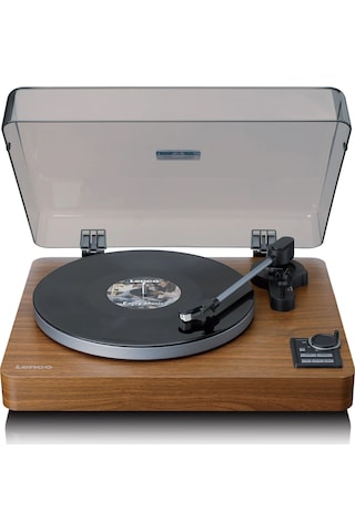 Lenco Lbta-165wd Pikap Plak Çalar Bluetooth Tam Otomatik Metal Döner Tabla - Ahşap