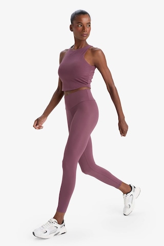 Defacto Defactofit Yüksek Bel Baskılı Beli Saran Esnek Kumaş Sporcu Tayt B4147ax25aubr492 Bordo