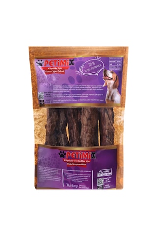 Petimix Dana Ciğer Çubuk Çiğneme Kemikleri Köpek Ödül Maması 100 G