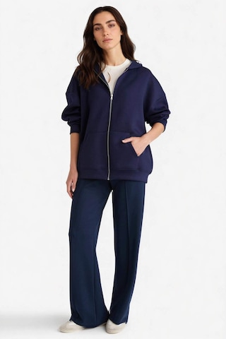 Defacto Relax Fit Normal Bel Düz Paça Modal Pantolon G2912ax25aunv245 Lacivert