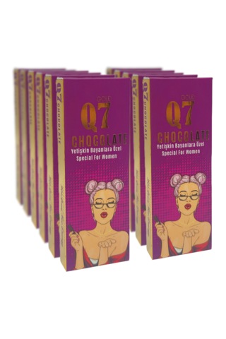 Q7 Lady Çikolata 12 Adet