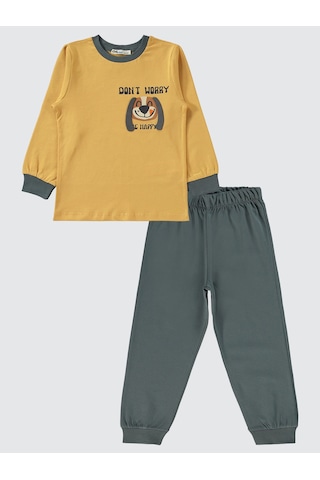 Civil Boys Erkek Çocuk Pijama Takımı 2-5 Yaş Antrasit Antrasit