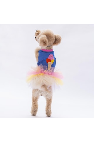 Pawstar Ice Cream Kedi Köpek Elbisesi Kedi Köpek Kıyafeti