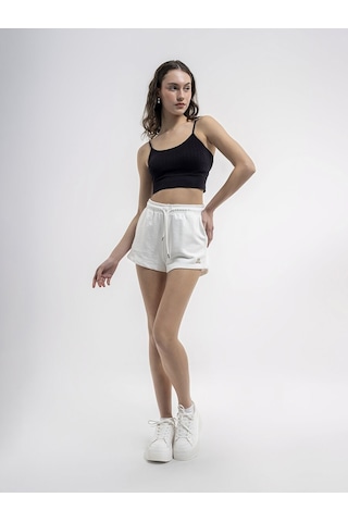 LOFT Regular Fit Kadın Şort Lf2032449 Q1.v1 Beyaz