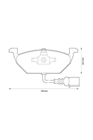 Audi A3 Ön Fren Balata 1996-2016 1k0698151d 07010015 1.6, 1.2, 2.0, 1.8, 1.8 Tsı, 1.6 Fsı, 1.9 Tdı, 1.6 Tdı, 1.4 Tfsı, 2.0 Tdcı Duratorg