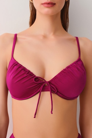 Suwen Önden Bağcıklı Destekli Bikini Üst Sbn26655c1283 Bordo