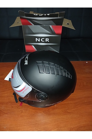 Ncr Kask Çenesiz 230 Ece Belgeli Kask Mat Siyah