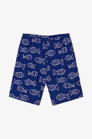 Penti Erkek Çocuk Fish Pamuklu Pijama Takımı Açık Mavi
