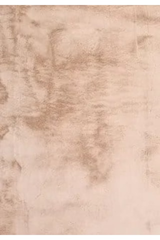 Çam Halı Tavşan Poly Rptf2408 Peluş Halı -bej- Yüksek Kalite-ekstra Yumuşak - Kaymaz Özel Tabanlı - Özel Ölçü