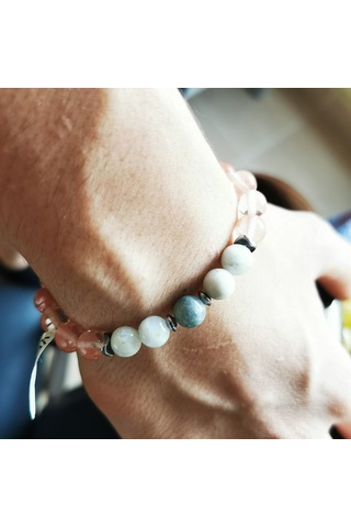 Teoman-Doğaltaş-Takı Yengeç Burcu Bilekliği Çok Renkli