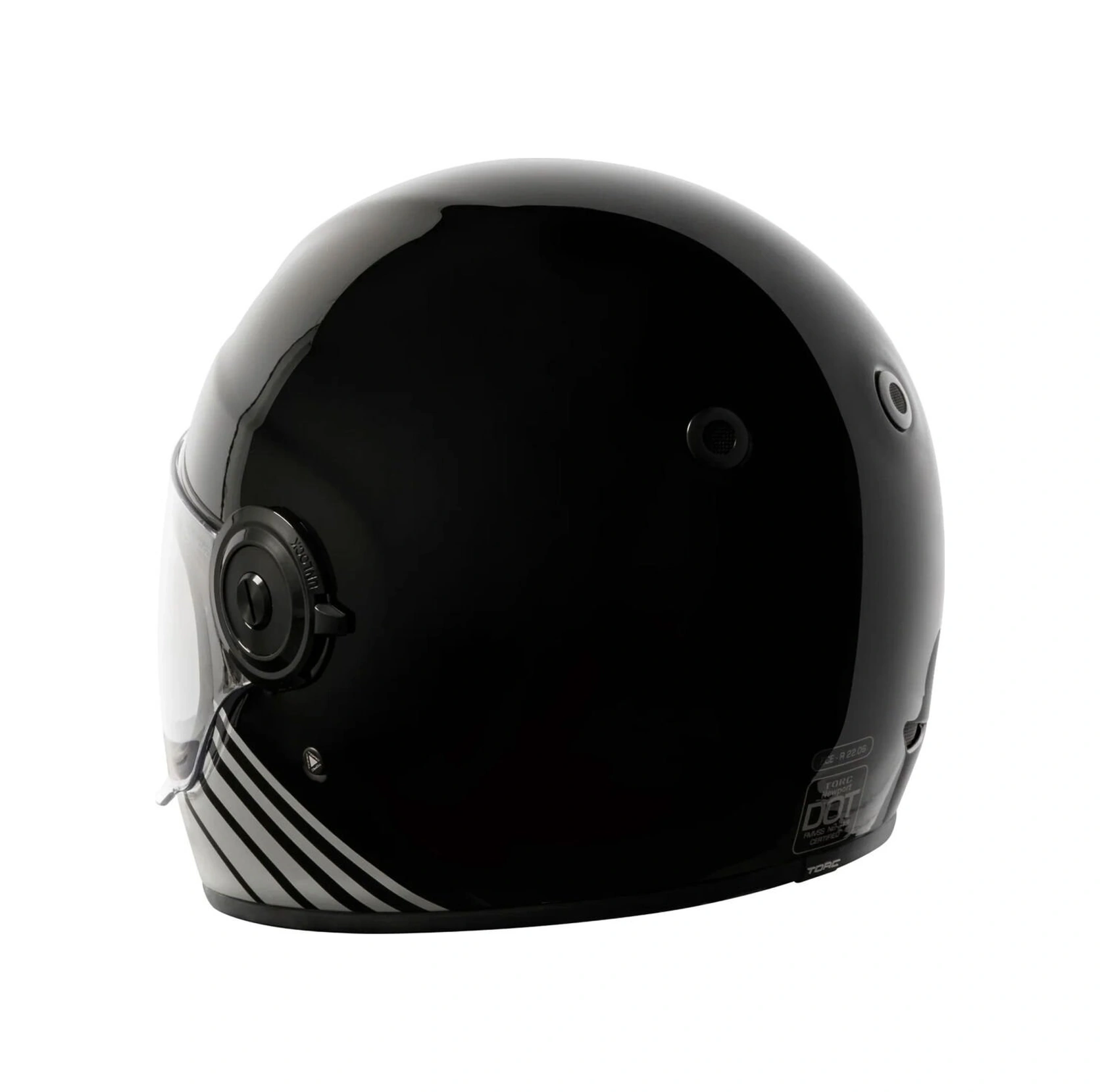 Torc T-1 Newport Breakers Kapalı Motosiklet Kaskı Siyah