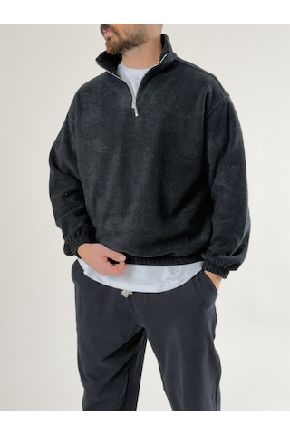 Cocopelli Erkek Siyah Sweatshirt Coc2711 Siyah