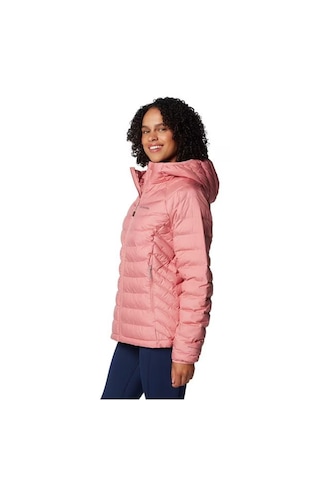 Columbia Powder Lite Iı Kadın Kapüşonlu Mont Wk8123-629 Pembe