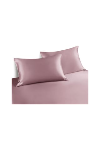 Rose Gül Kurusu Ipek Saten Yastık Kılıfı 50 X 70 2'Li