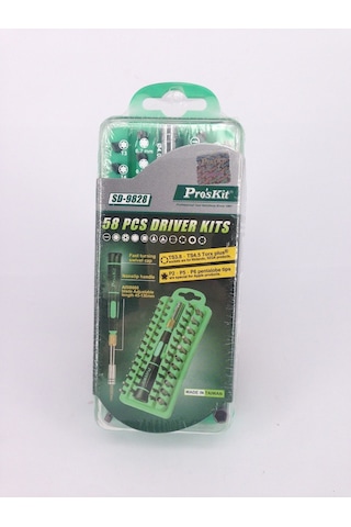 Proskit Sd-9828 58 Parça Apple'A Özel Tornavida Seti