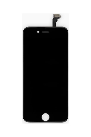 Apple Uyumlu iPhone 6 Lcd Ekran Dokunmatik Siyah Renk Lw