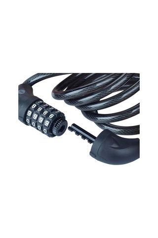 Yale Essential Kablolu Bisiklet Kilidi 1800mm Şifreli Ycc0101802 Gri - Siyah