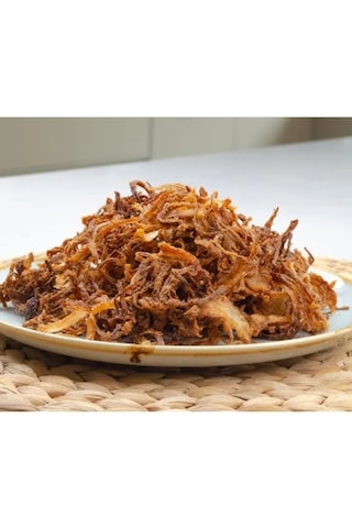 Deco Kızarmış Çıtır Soğan 1 Kg Hazır Crispy Onion Salata, Burger, Hot Dog Ve Yemekler İçin Pratik Garnitür