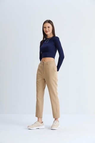 Sortie Collection Klasik Pantolon Vizon-vizon Vizon