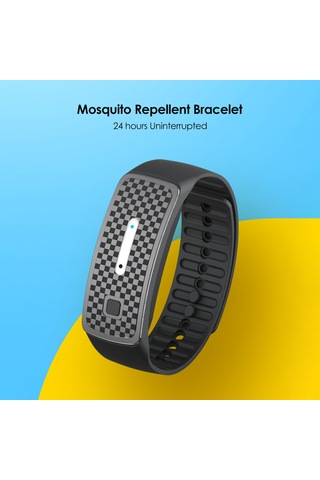 Moveevo M30 Ultrasonik Sinek Kovucu Bileklik - 7 Gün Şarj, 6 Ay Bekleme, Usb Şarj, Çocuk Ve Yetişkinler İçin Mavi