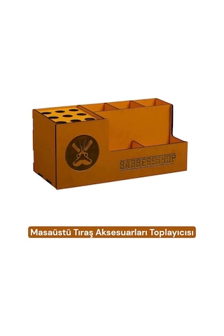 Masaüstü Tıraş Malzemeleri Toplama Kutusu Organizatör