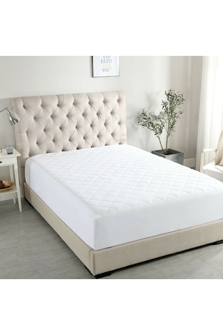 Dört Mevsim Fitted Soft Touch Kapitone Yatak Koruyucu Alez