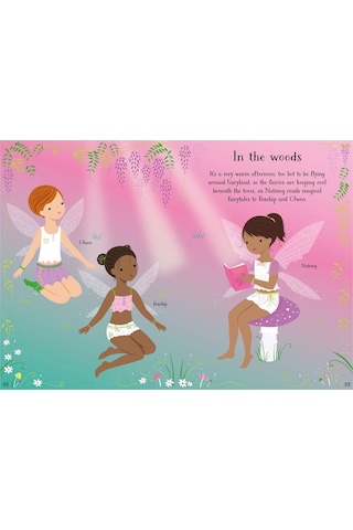 Little Sticker Dolly Dressing Summertime Fairies Usborne Publishing