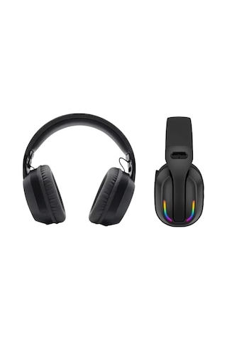 Kablosuz Oyuncu Kulaklığı Rgb Aydınlatmalı Bluetooth Mikrofonlu Gaming Headset Akyı-324795