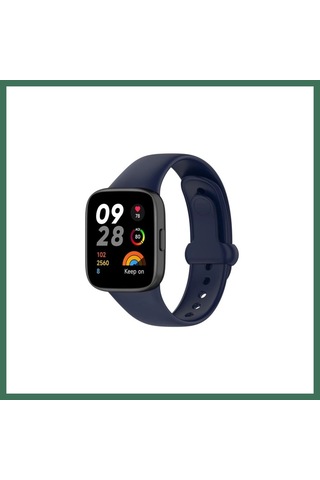 En-cag Redmi Watch 3 Origin Silikon Kordon - Lacivert Bss