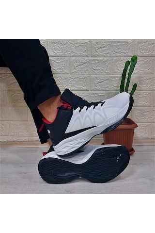 Jump 28652 Beyaz Boğazlı Basket Spor Ayakkabı Beyaz