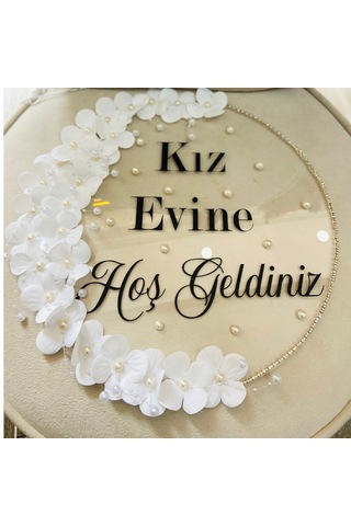 Kız Evine Hoşgeldiniz Kapı Süsü