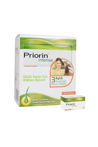 Priorin Intense Avantajlı Paket 120 + 60 Kapsül