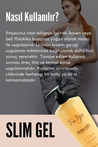 Slim Jel Selülit Jeli Ve Çatlak Oluşumunu Azaltmaya Yardımcı Çatlak Kremi&çatlak Bakım Yağı