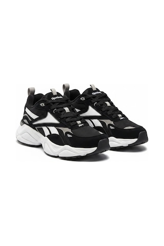 Reebok Charge Run Kalın Taban Fileli Sneaker Erkek Spor Günlük Ayakkabı Siyah-gri