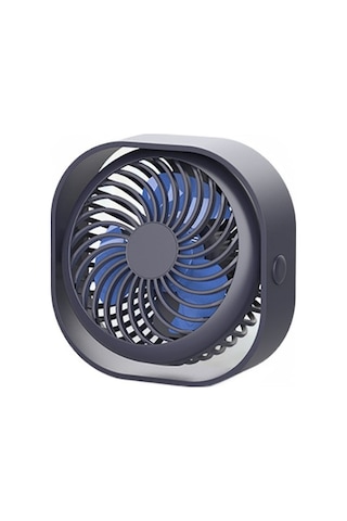 Usb Masa Fan Taşınabilir Masaüstü Masa Fan 360 Rotasyon İle Ayarlanabilir Güçlü Rüzgar Sessiz Mini Fan Ofis Ev Usb Gadgets Fftzm1 Mavi