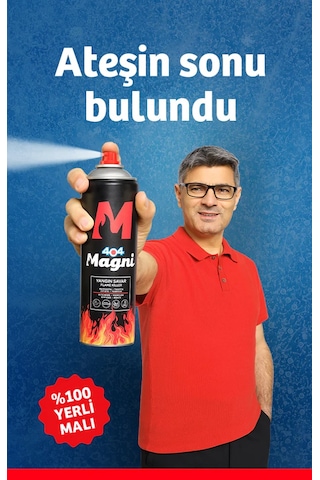 404 Magni Yangın Söndürücü Sprey 500 Ml - Yangın Savar