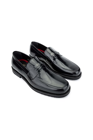 Tamer Tanca Erkek Hakiki Deri Siyah Açma Makosen Ayakkabı 183 29901 Erk Ayk Y24 Sıyah Acma Siyah