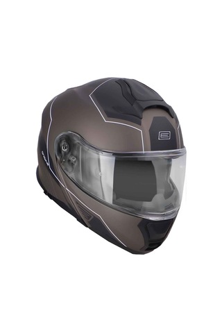Origine Logic Linear Çene Açılır Kask Siyah - Titanyum