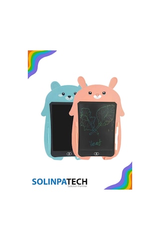 8.5 inç Tavşan Figürlü LCD Çizim ve Yazı Tableti