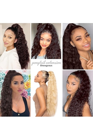 Kadınlar İçin 2 Siyah Kıvırcık Peruk