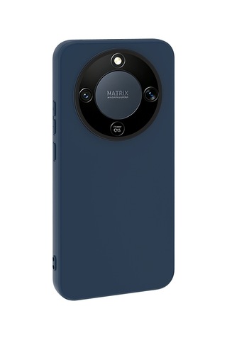 Honor Magic 8 Lite 5g Kılıf Yumuşak Silikon Kamera Korumalı Lansman Pazarplus Lacivert