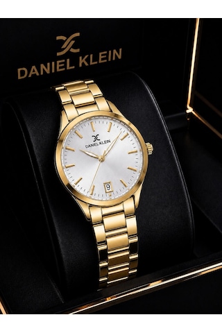 Daniel Klein Premium Seri Çelik Kordon 2 Yıl Garantili 3 Atm Suya Dayanıklı Kadın Kol Saati C10947.1 Sarı
