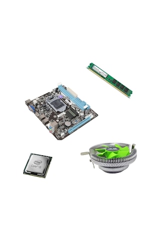 I5 3470 İşlemci Esonıc H61 Anakart 8Gb Ram Snowman M800 Cpu