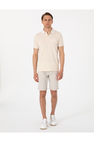 Pierre Cardin Erkek Bej Şort / Bermuda 50305677-vr011 Bej