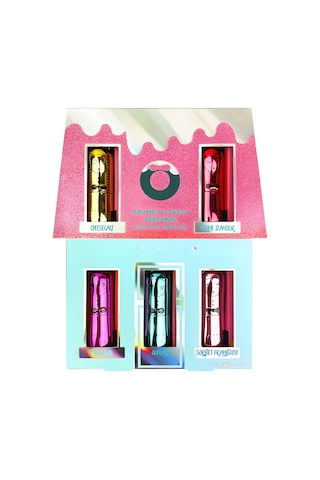 Inuwet Coffret House Of Winterland 5 Baumes 5'li Metal Lip Balm Seti